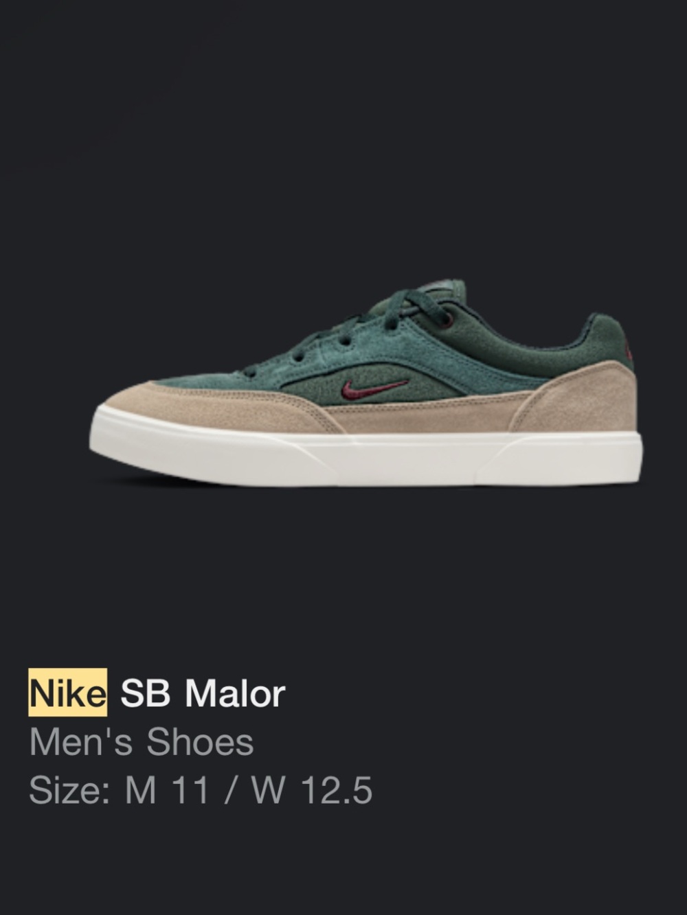 Nike SB Soler Men’s Skate Shoe